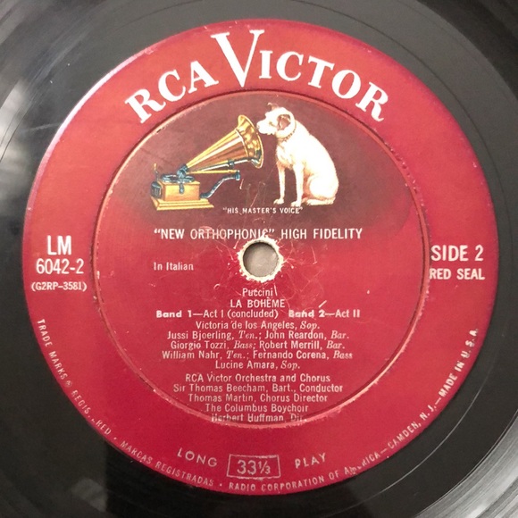 ***Free*** Puccini La Boheme Double Vinyl Lp Set - Picture 9 of 15
